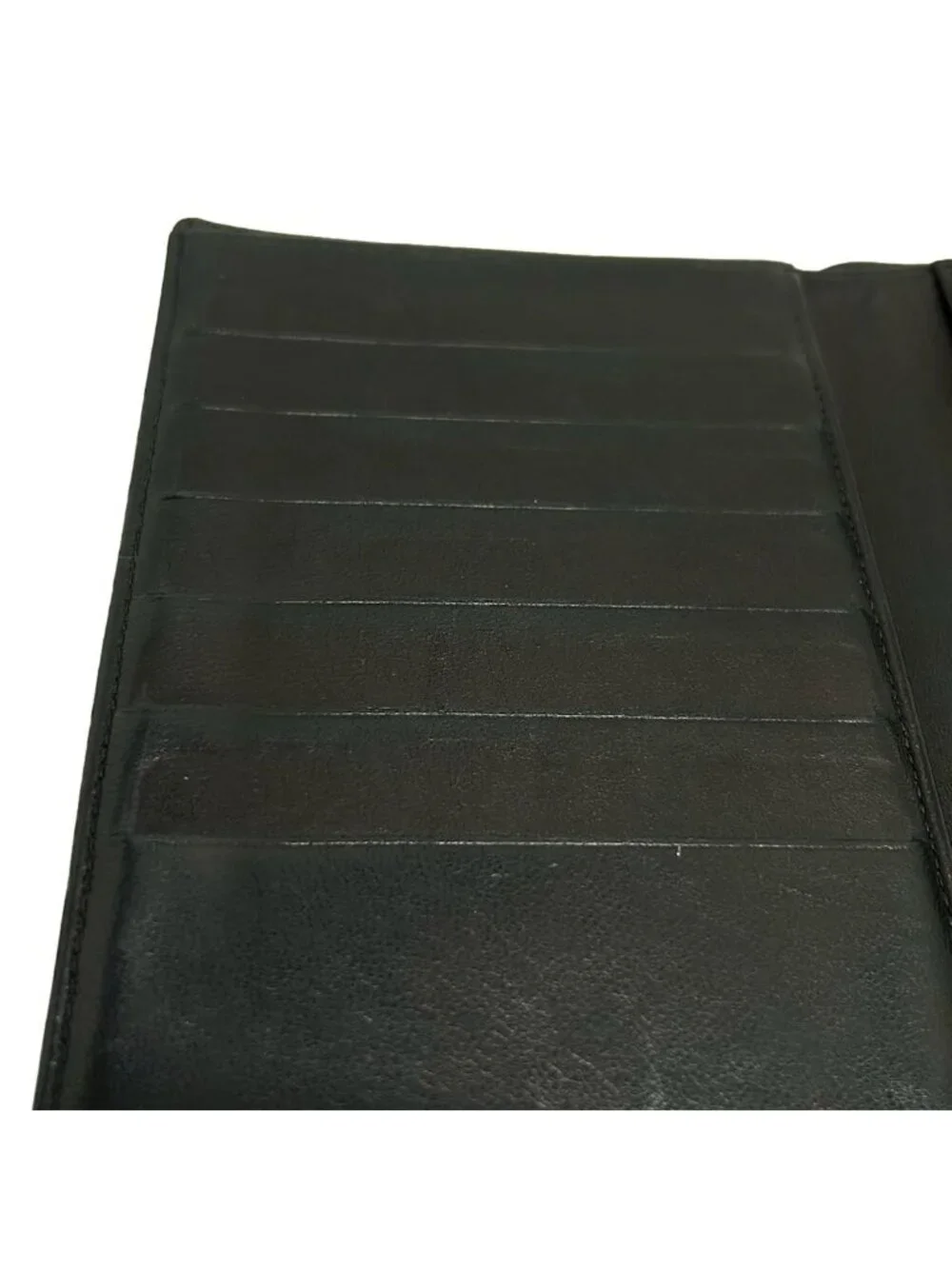Chanel Wallet Black CC Logo Gold Kiss Lock